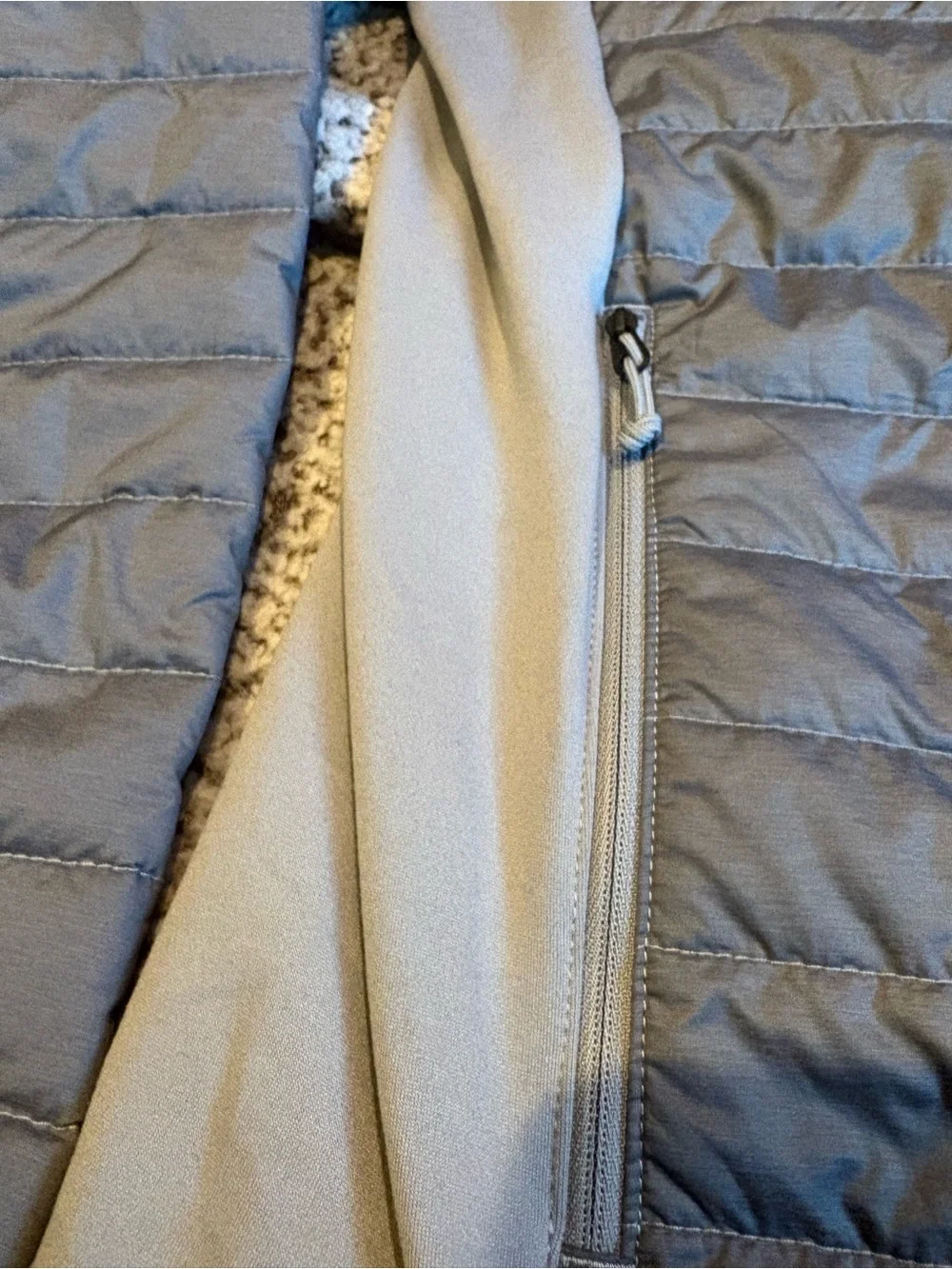 The North Face Men's Canyonlands Hybrid Jacket Grey/Smocked Pearl Size Large